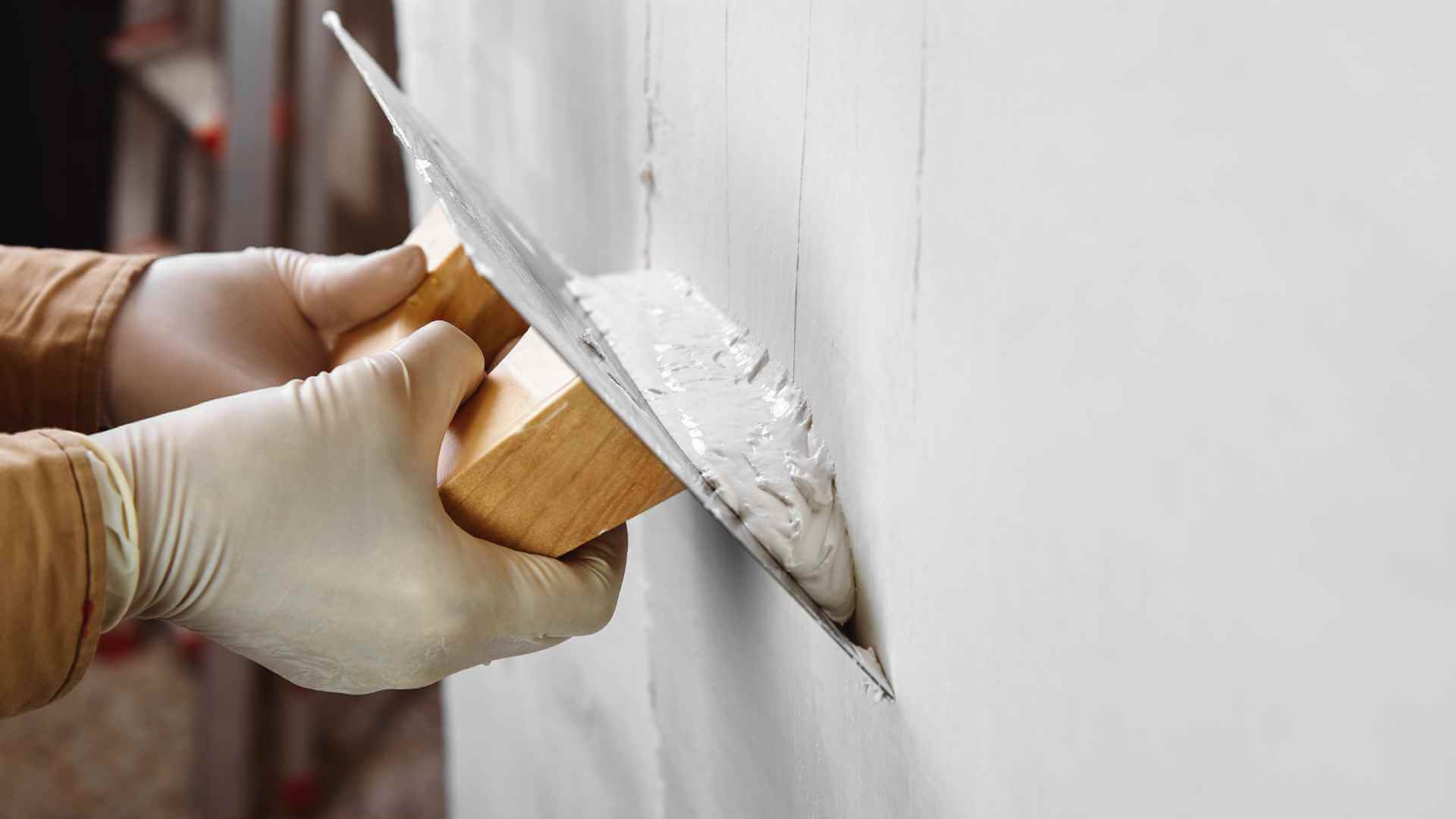 plastered walls